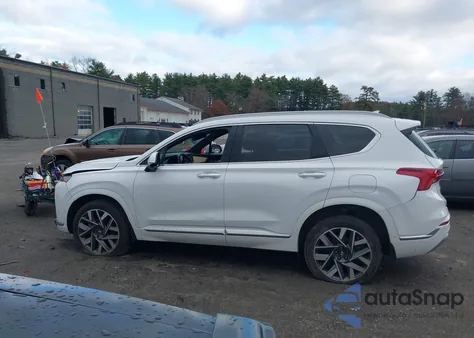 2023 Hyundai Santa Fe Calligraphy z USA, uszkodzony, nr VIN 5NMS5DAL9PH559809